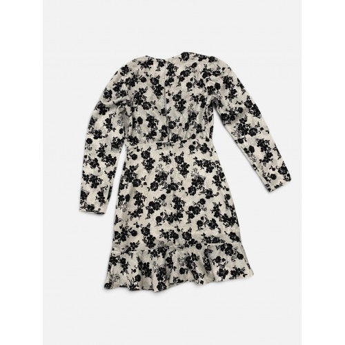 GUESS Floral Mini Dress – Ασπρόμαυρο Φλοράλ Φόρεμα / Pre-Owned