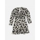 GUESS Floral Mini Dress – Ασπρόμαυρο Φλοράλ Φόρεμα / Pre-Owned
