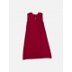 Fuchsia Sleeveless Shift Dress – Φόρεμα με Διακοσμητική Αλυσίδα / Pre-Owned