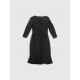 Lauren Ralph Lauren Γυναικείο Μαύρο Midi Φόρεμα Κρουαζέ / Pre-Owned
