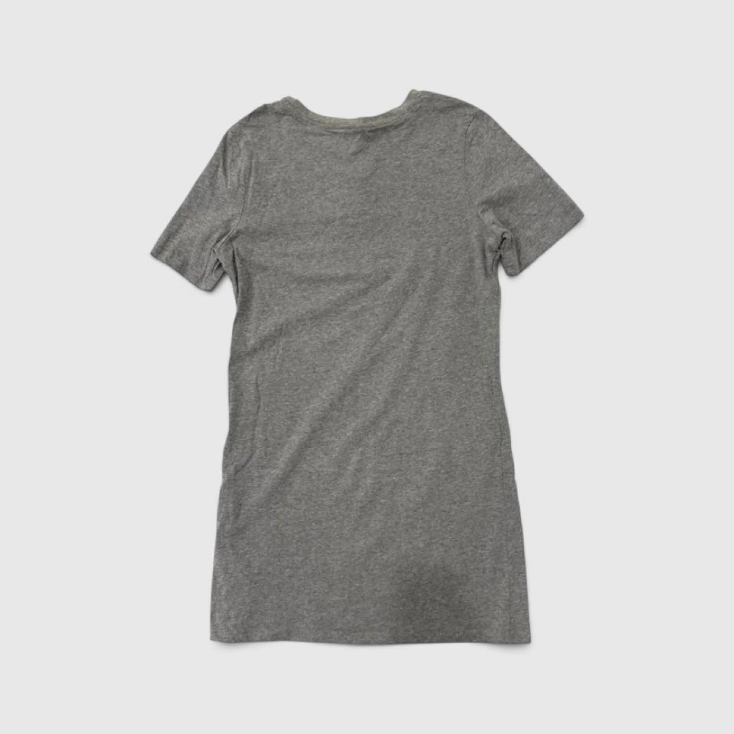 Adidas Originals Trefoil T-Shirt Φόρεμα Γκρι / Pre-Owned