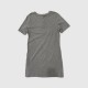Adidas Originals Trefoil T-Shirt Φόρεμα Γκρι / Pre-Owned