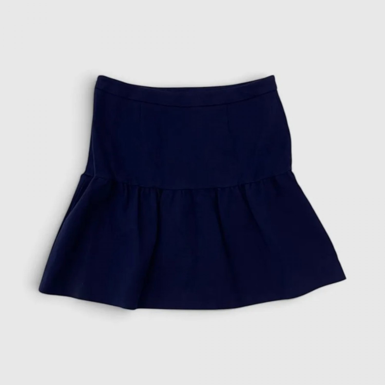 Γυναικεία Mini Φούστα Navy Blue με Βολάν / Pre-Owned