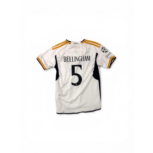 REAL MADRID BELLINGHAM 5 ADIDAS FOOTBALL JERSEY M