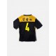 ADIDAS AJAX FOOTBALL SHIRT BLACK/GOLD