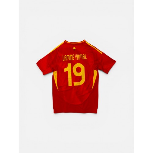 Adidas Ισπανία Lamine Yamal 19 Κόκκινη Ποδοσφαιρική Φανέλα