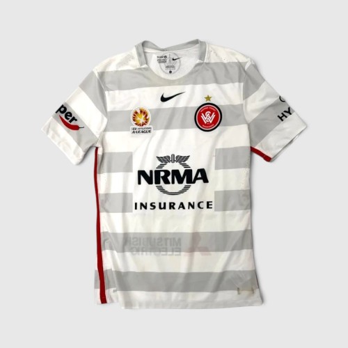 WESTERN SYDNEY WANDERERS NIKE FOOTBALL JERSEY L / Pre-Owned