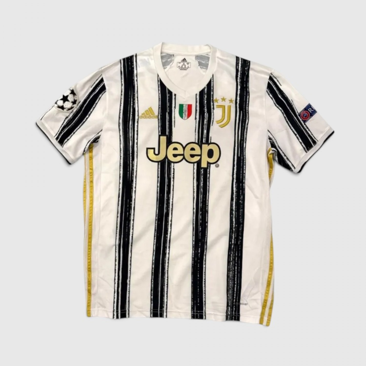 Adidas Juventus 2020/21 Champions League Ποδοσφαιρική Φανέλα / Pre-Owned