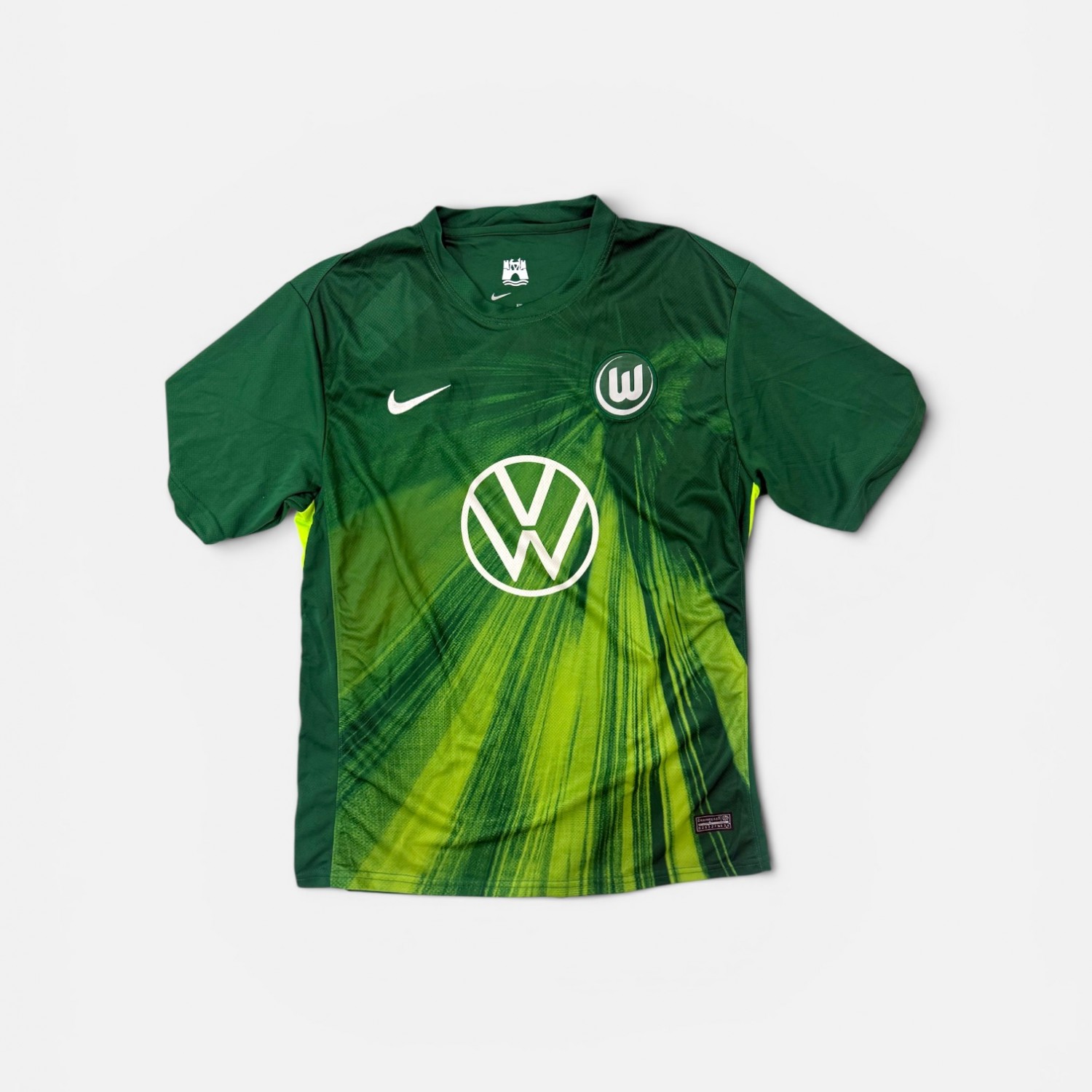 Nike VfL Wolfsburg Home Football Jersey Ποδοσφαιρική Φανέλα Πράσινη