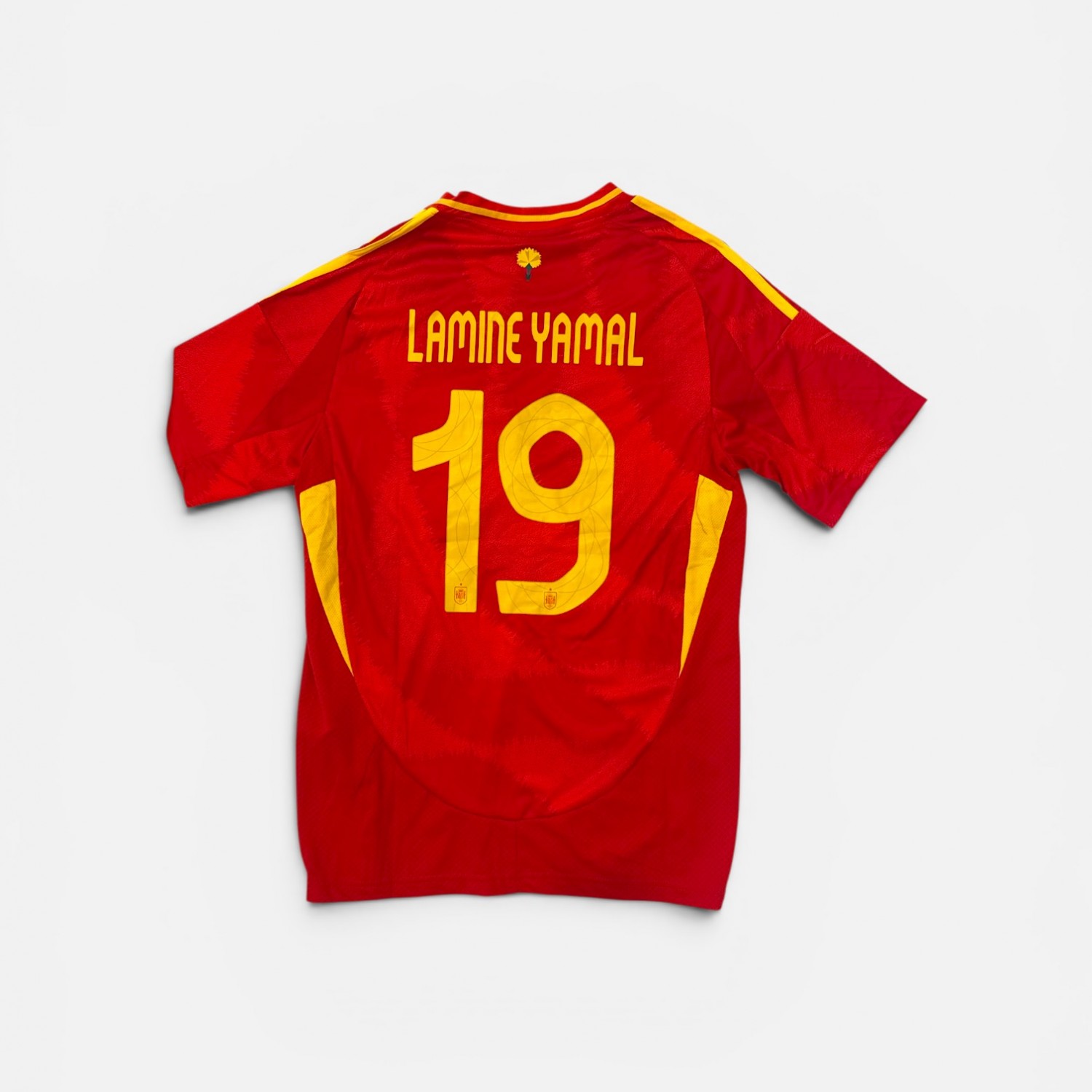 Adidas Ισπανία Lamine Yamal #19 Home Jersey EURO 2024