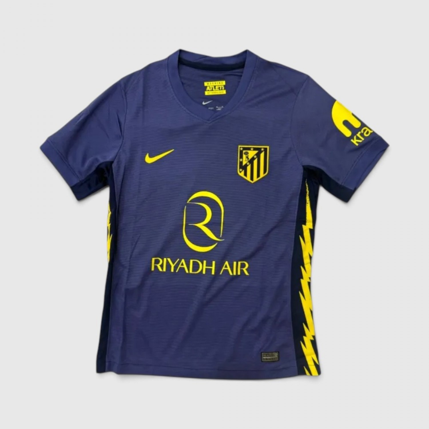 Nike Atlético Madrid Away Jersey 2024/25 Riyadh Air Μπλε Ποδοσφαιρική Φανέλα / Pre-Owned
