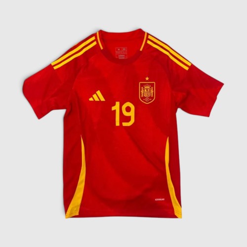 Adidas Ισπανία Lamine Yamal #19 Home Jersey EURO 2024 / Pre-Owned