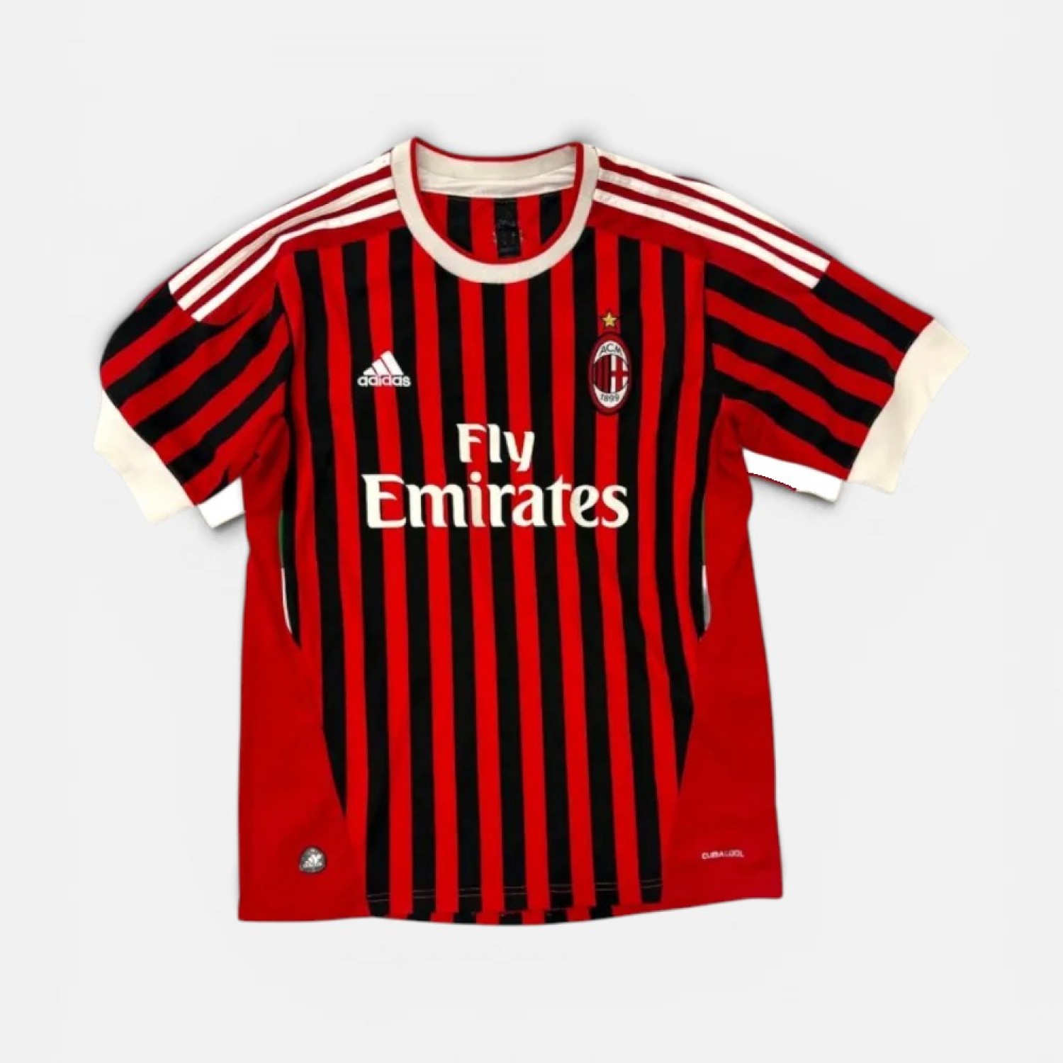 Adidas AC Milan Fly Emirates Εντός Έδρας Ποδοσφαιρική Φανέλα / Pre-Owned