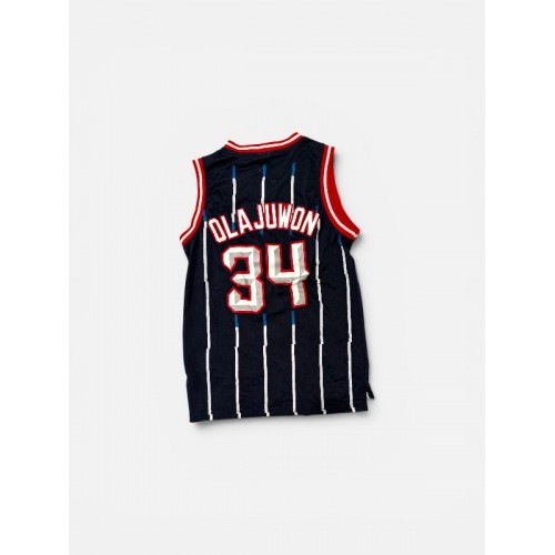 HOUSTON ROCKETS OLAJUWON 34 ADIDAS NBA JERSEY S