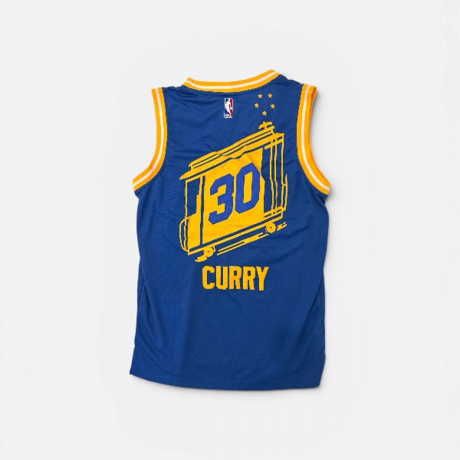 GOLDEN STATE WARRIORS CURRY 30 ADIDAS NBA JERSEY M