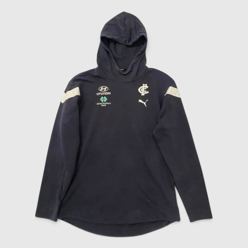 Ανδρικό Puma Carlton FC Φούτερ με Κουκούλα Μαύρο / Pre-Owned