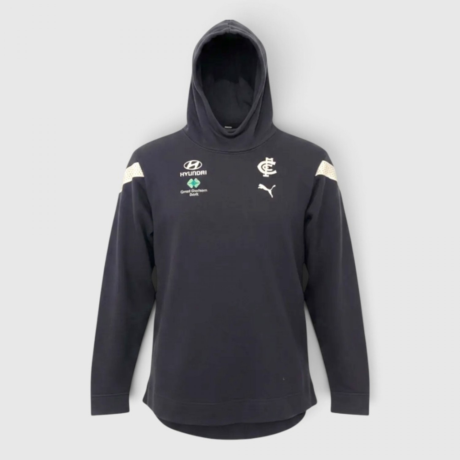 Ανδρικό Puma Carlton FC Φούτερ με Κουκούλα Μαύρο / Pre-Owned