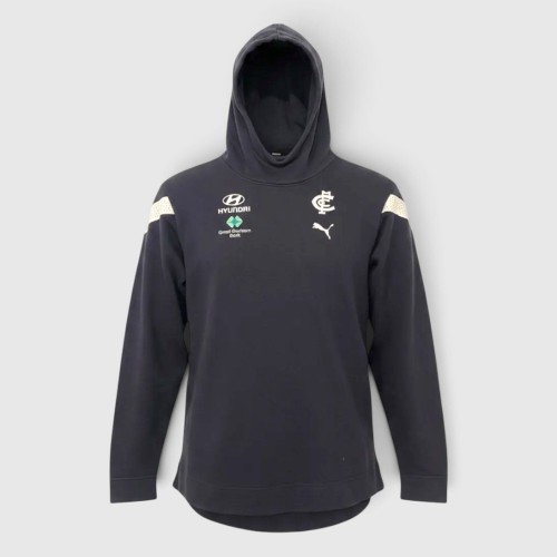 Ανδρικό Puma Carlton FC Φούτερ με Κουκούλα Μαύρο / Pre-Owned