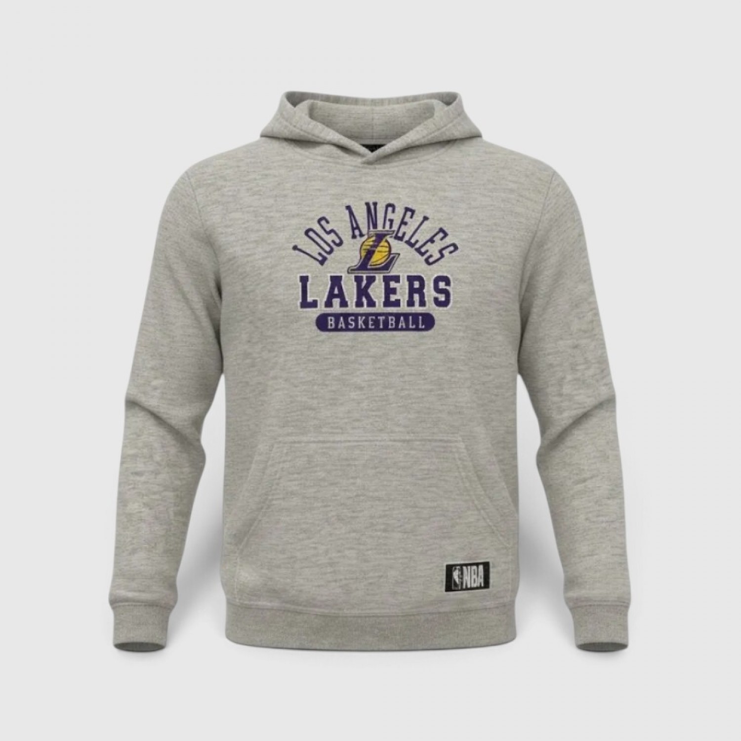 Ανδρικό Los Angeles Lakers NBA Φούτερ με Κουκούλα Γκρι / Pre-Owned