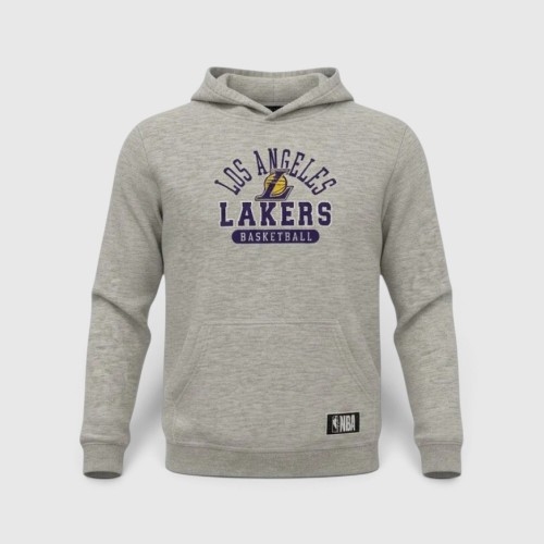 Ανδρικό Los Angeles Lakers NBA Φούτερ με Κουκούλα Γκρι / Pre-Owned