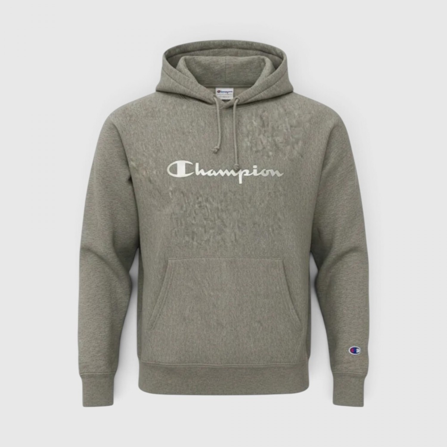 Ανδρικό Champion Logo Φούτερ με Κουκούλα Γκρι / Pre-Owned