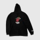 Ανδρικό Miami Heat NBA Φούτερ με Κουκούλα Μαύρο / Pre-Owned