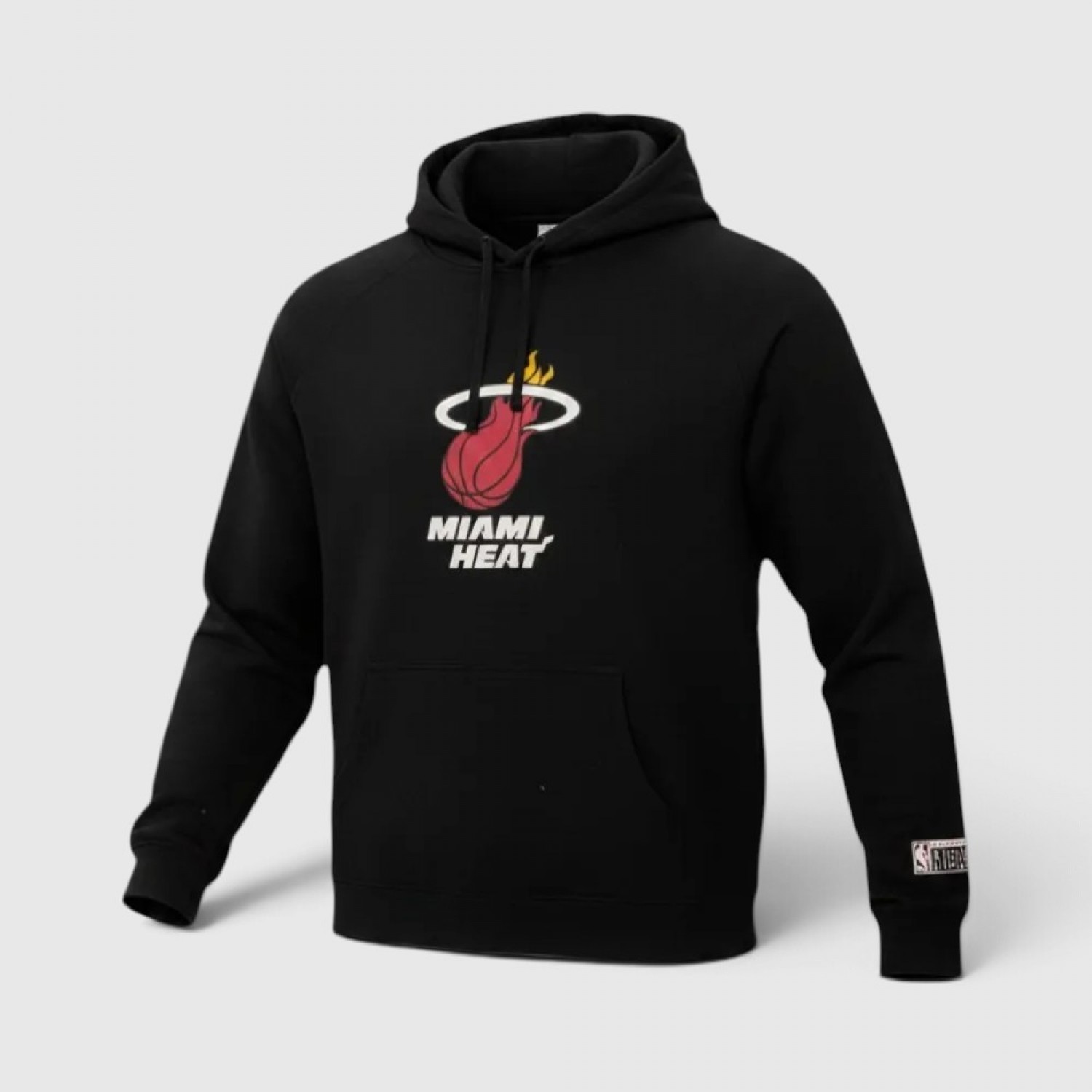 Ανδρικό Miami Heat NBA Φούτερ με Κουκούλα Μαύρο / Pre-Owned