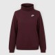 Nike Ανδρικό Hoodie Μπορντό με Mini Swoosh Logo / Pre-Owned