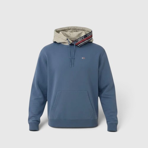 Tommy Jeans Ανδρικό Hoodie Μπλε με Logo Hood / Pre-Owned