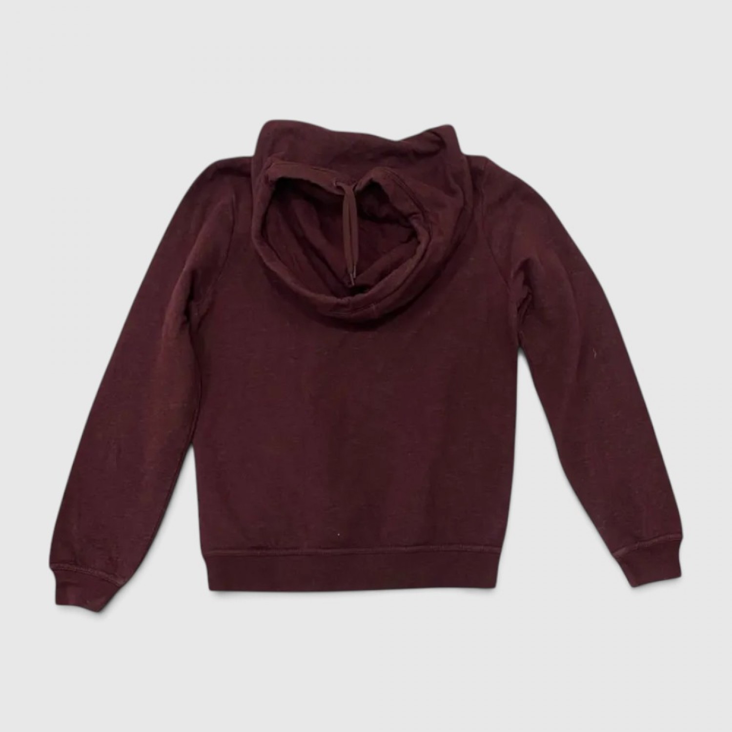 Nike Ανδρικό Hoodie Μπορντό με Mini Swoosh Logo / Pre-Owned