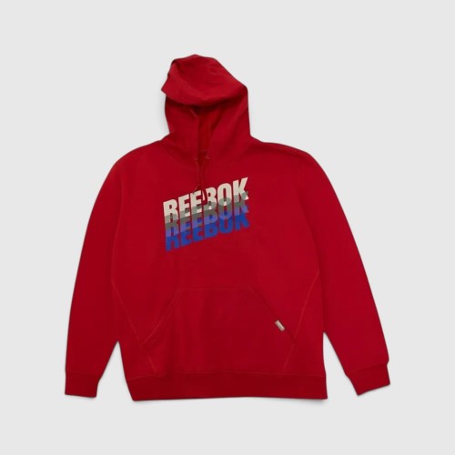 Reebok Graphic Logo Hoodie Κόκκινο / Pre-Owned