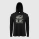Diesel Graphic Logo Hooded Μπλούζα Μαύρη / Pre-Owned