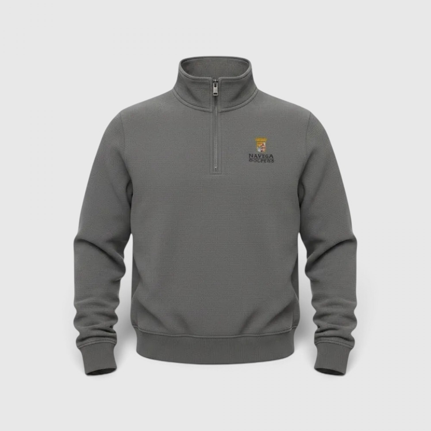 La Martina Half Zip Φούτερ Γκρι / Pre-Owned