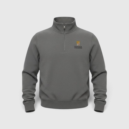 La Martina Half Zip Φούτερ Γκρι / Pre-Owned