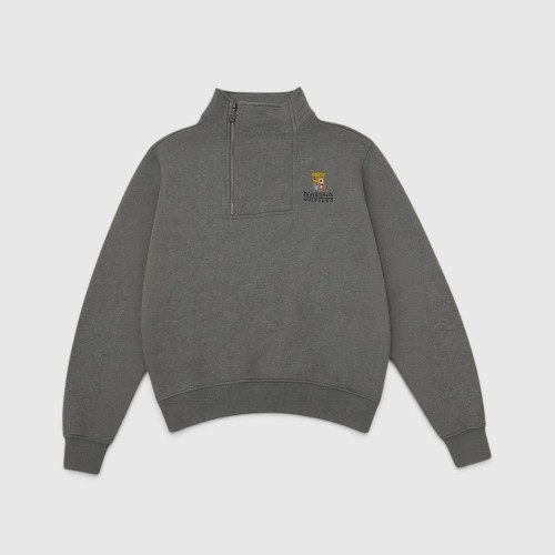 La Martina Half Zip Φούτερ Γκρι / Pre-Owned