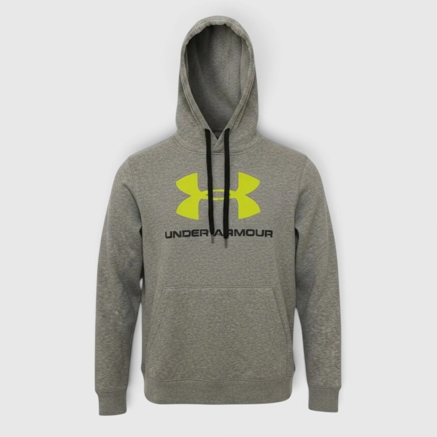 Under Armour Rival Logo Hoodie Γκρι / Pre-Owned