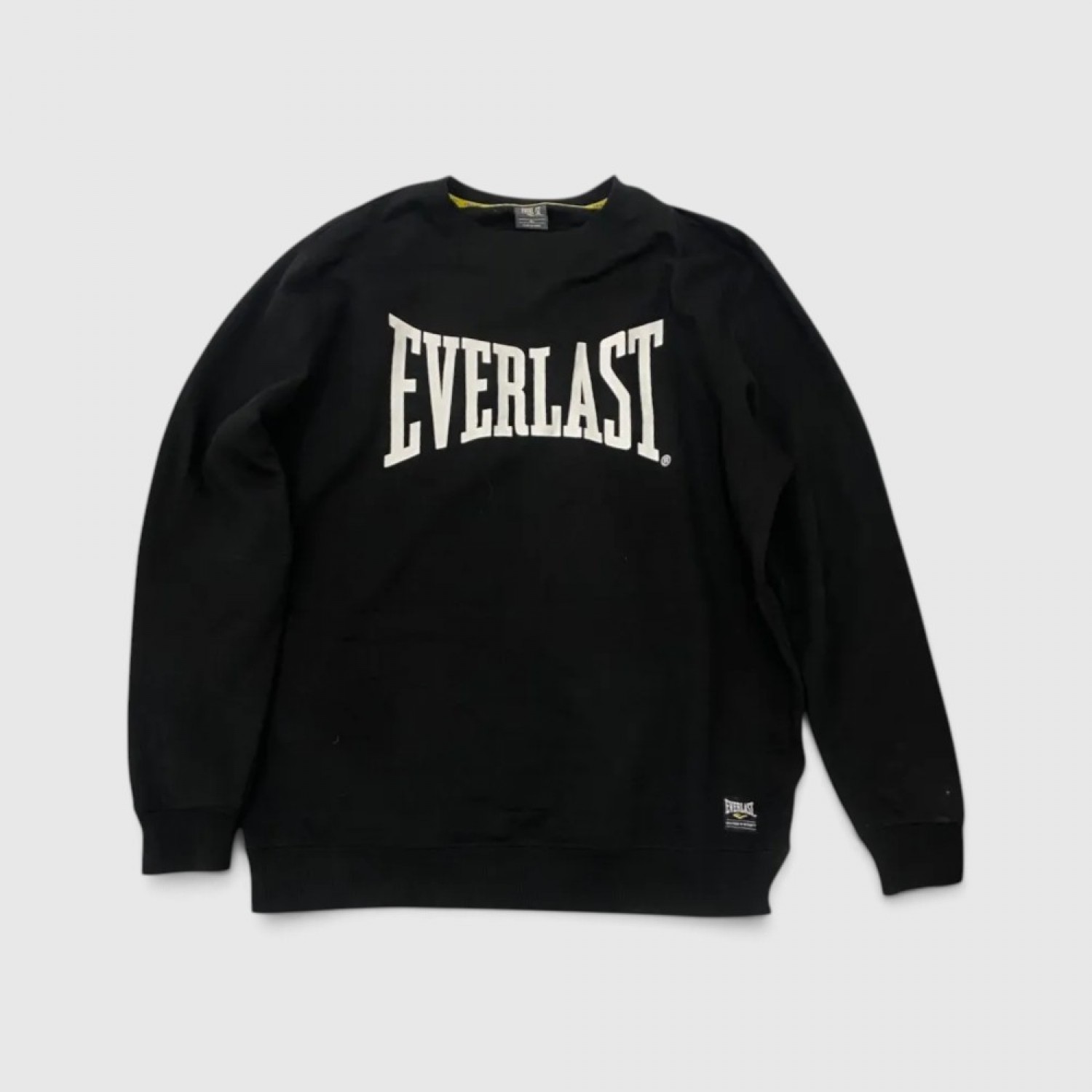 Everlast Classic Logo Crewneck Φούτερ Μαύρο / Pre-Owned