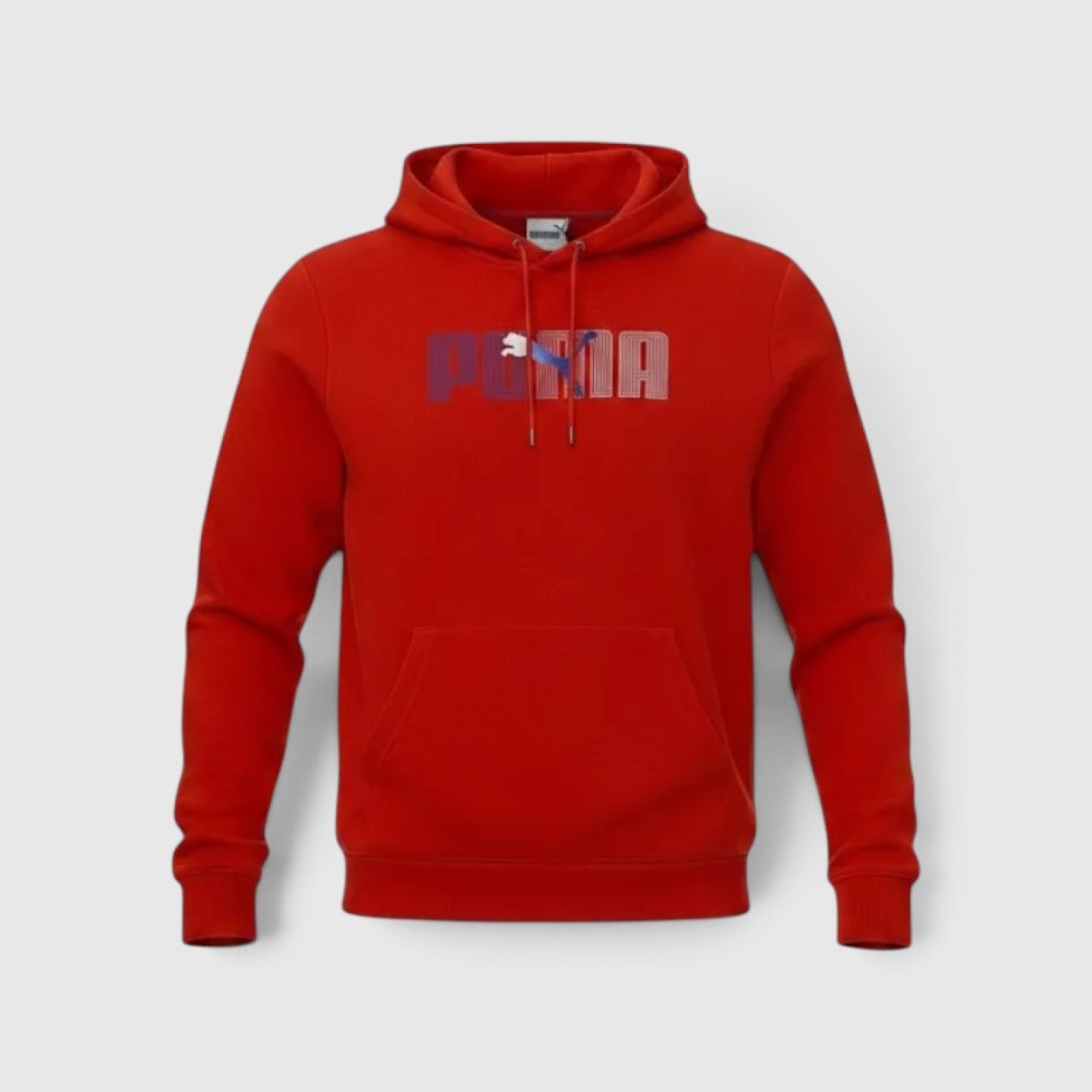 Puma Graphic Logo Hoodie Κόκκινο / Pre-Owned