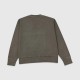 GAP Minimal Logo Crewneck Φούτερ Χακί / Pre-Owned