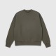 GAP Minimal Logo Crewneck Φούτερ Χακί / Pre-Owned
