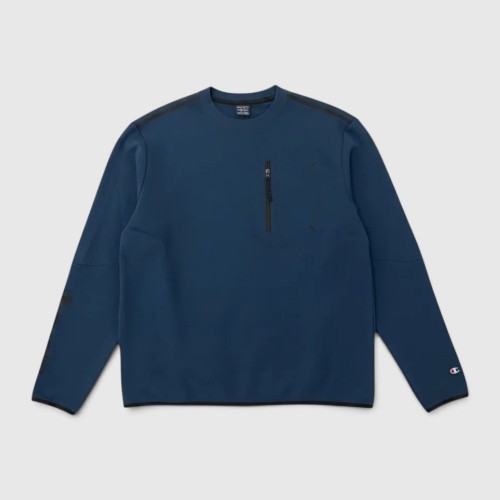 Champion Performance Crewneck Φούτερ Μπλε / Pre-Owned