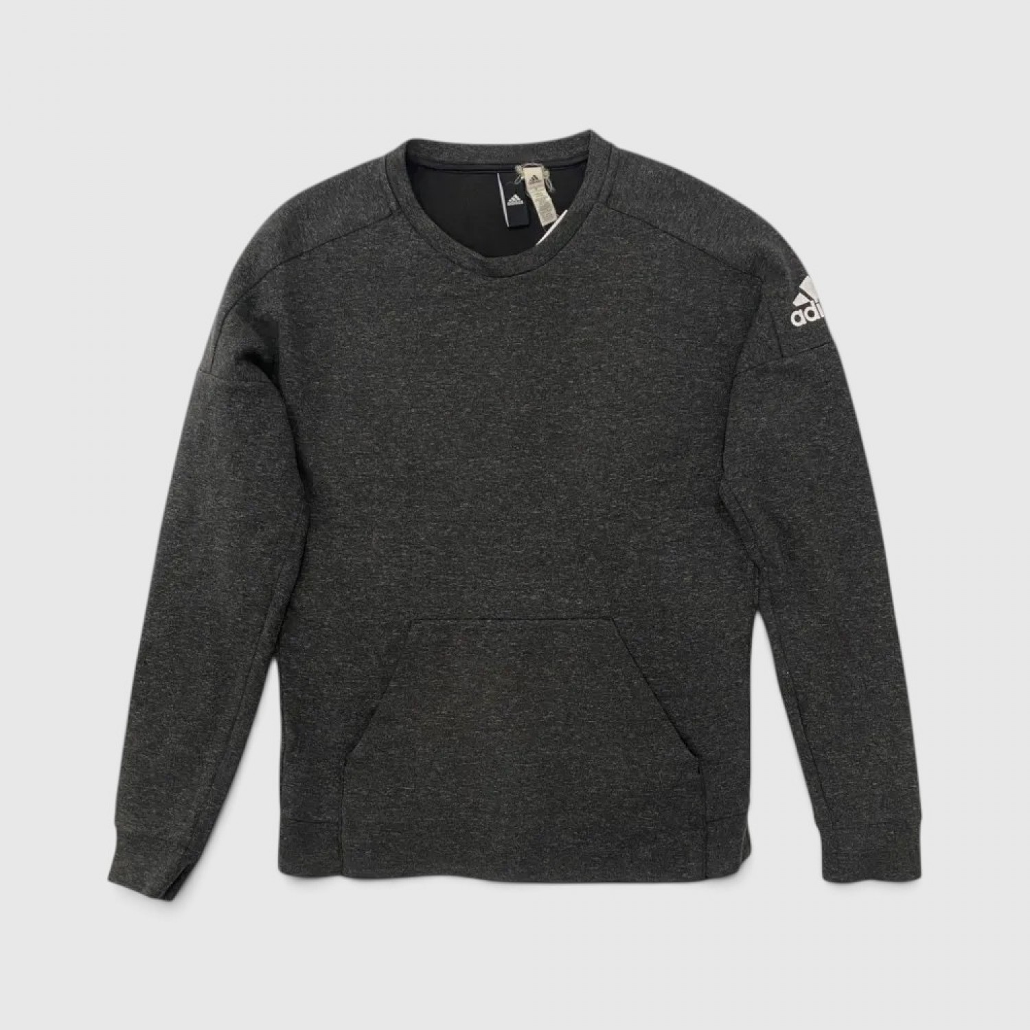 Adidas Ανδρικό Φούτερ Crewneck Ανθρακί / Pre-Owned