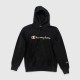 Champion Ανδρικό Hoodie Logo Μαύρο / Pre-Owned
