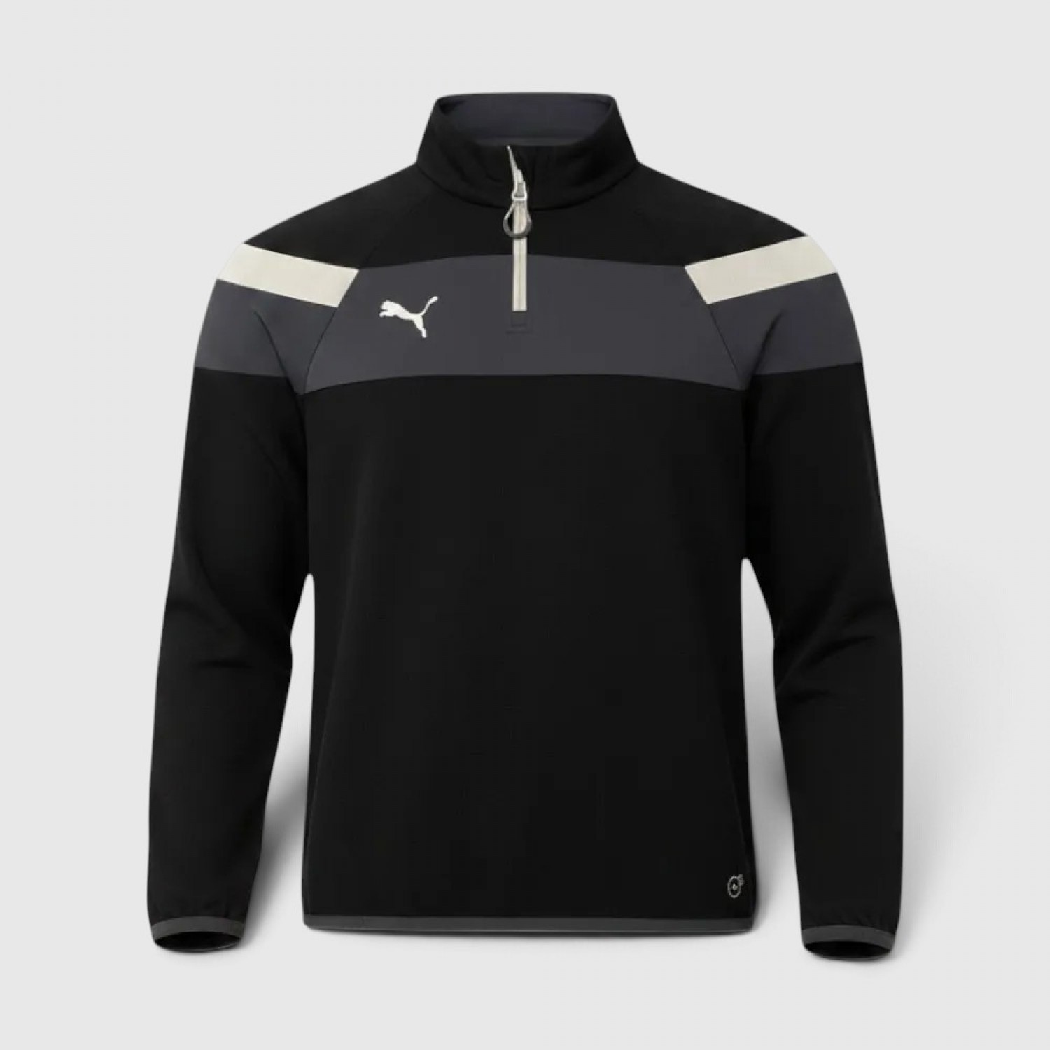 Puma Ανδρική Μπλούζα Προπόνησης 1/4 Zip Μαύρη / Pre-Owned