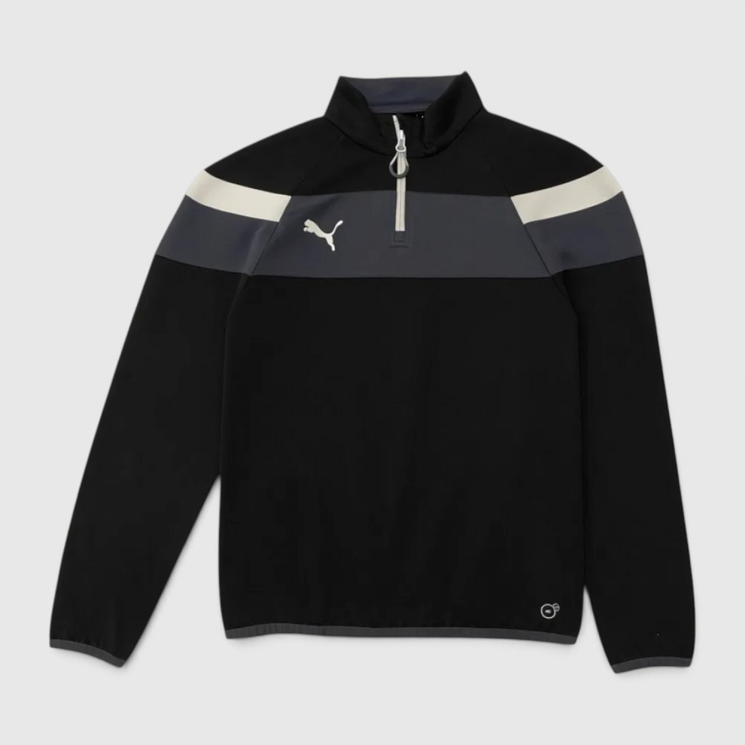 Puma Ανδρική Μπλούζα Προπόνησης 1/4 Zip Μαύρη / Pre-Owned