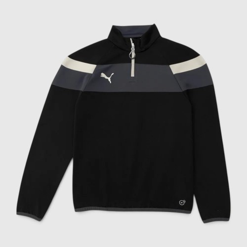 Puma Ανδρική Μπλούζα Προπόνησης 1/4 Zip Μαύρη / Pre-Owned