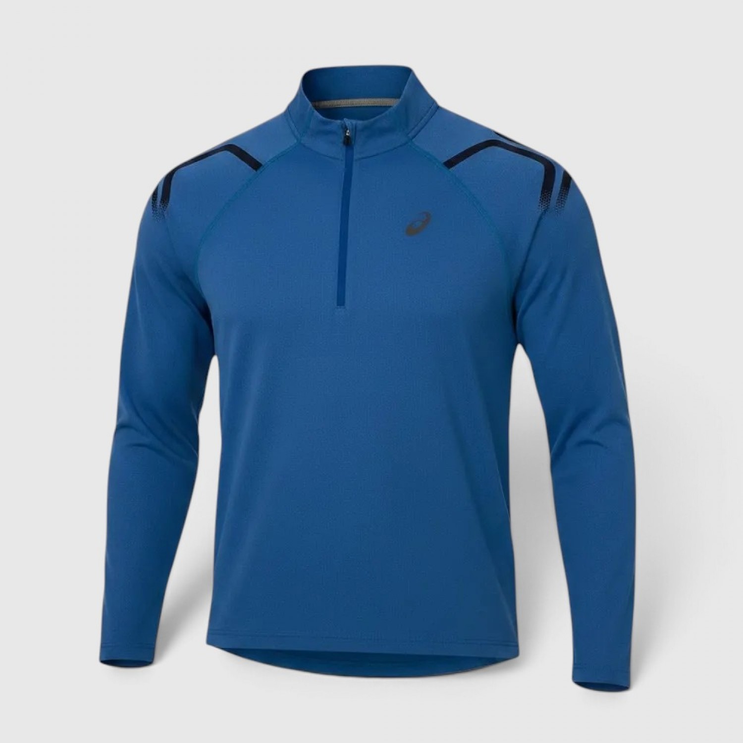 Ανδρικό ASICS Αθλητικό Φούτερ Half Zip Μπλε / Pre-Owned