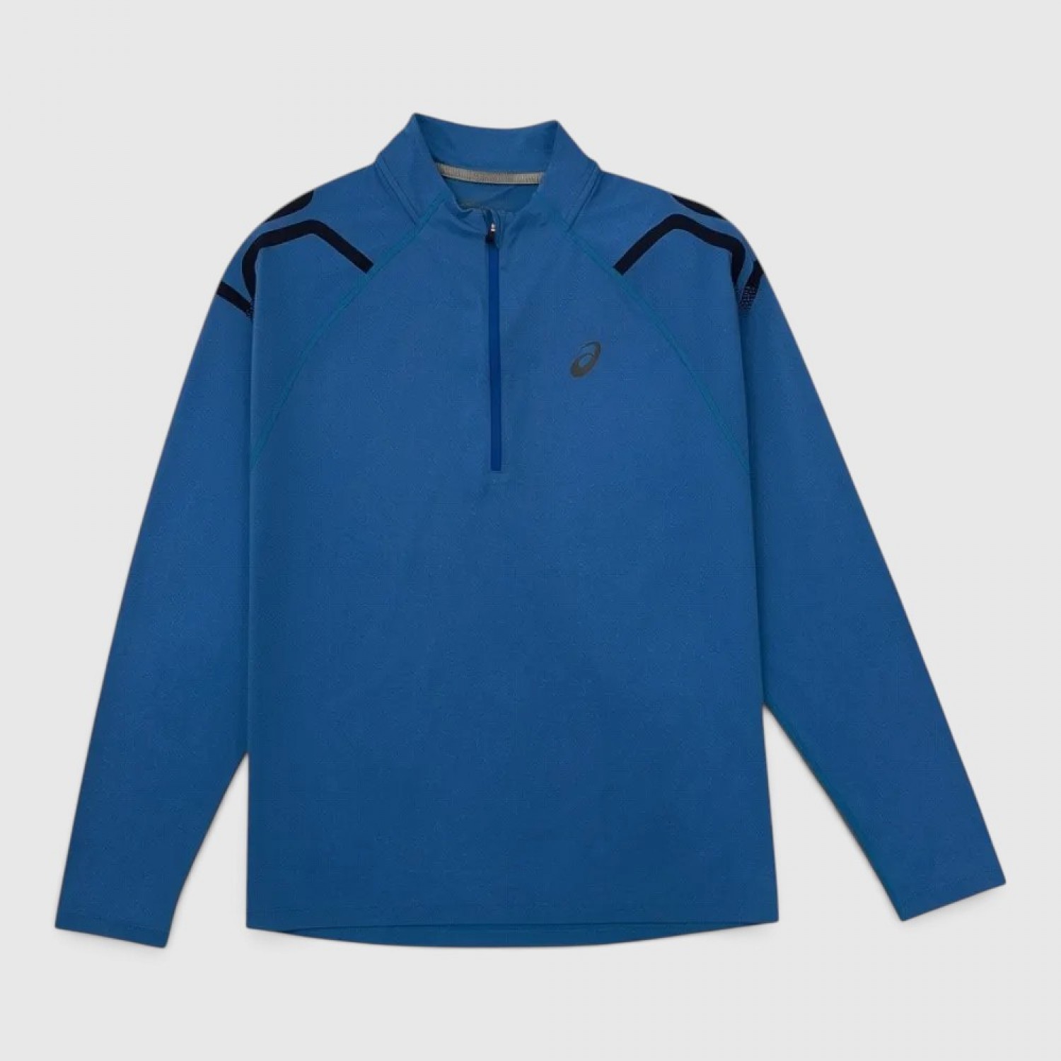 Ανδρικό ASICS Αθλητικό Φούτερ Half Zip Μπλε / Pre-Owned