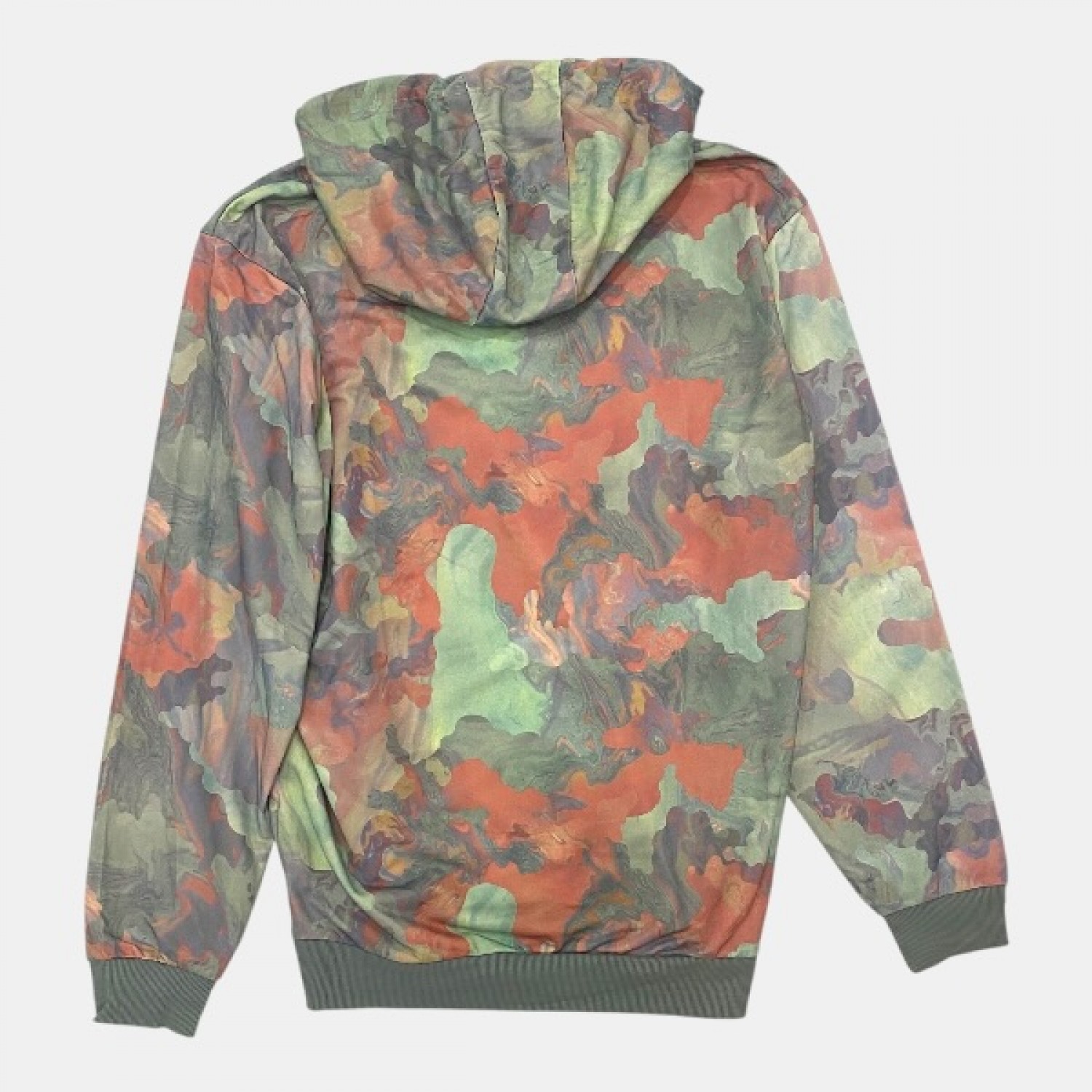 Adidas Originals Camo Hoodie με Trefoil Logo / Pre Owned