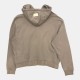Nike Mini Swoosh Μπεζ Hoodie / Pre Owned